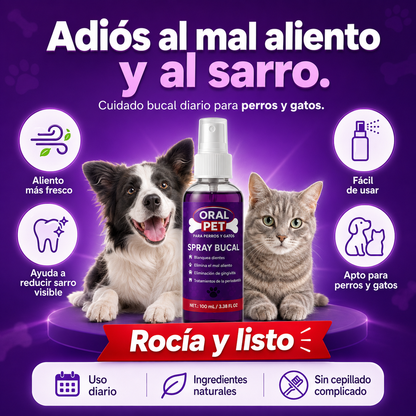 Oral Pet Spray Bucal