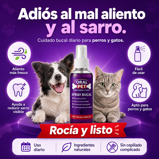 Oral Pet Spray Bucal