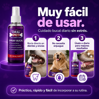 Oral Pet Spray Bucal
