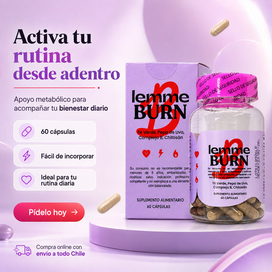 Lemme Burn® 60 Cápsulas | Apoyo Metabólico y Energía