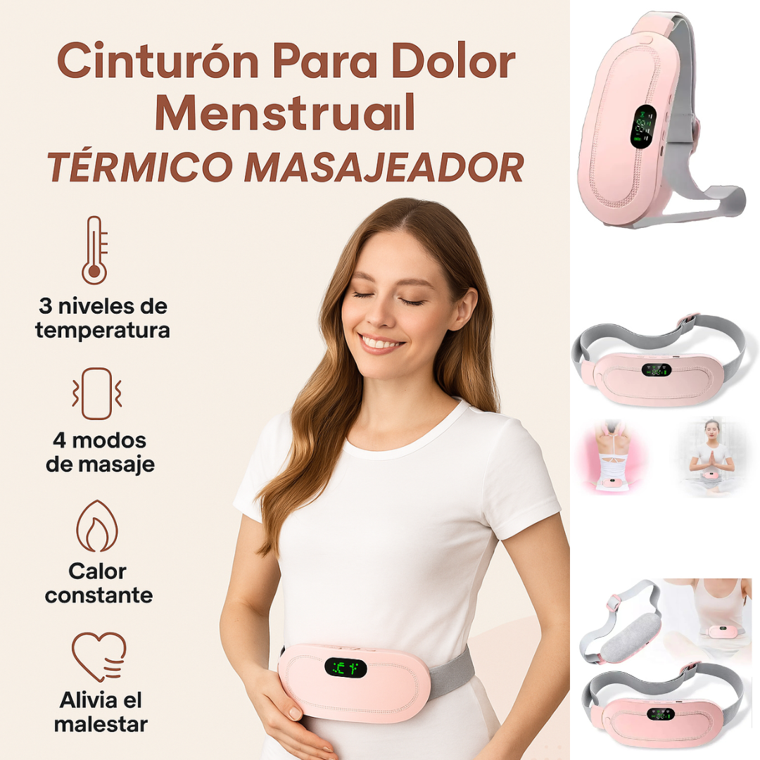 Cinturón Dolor Menstrual Térmico