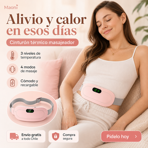 Cinturón Dolor Menstrual Térmico