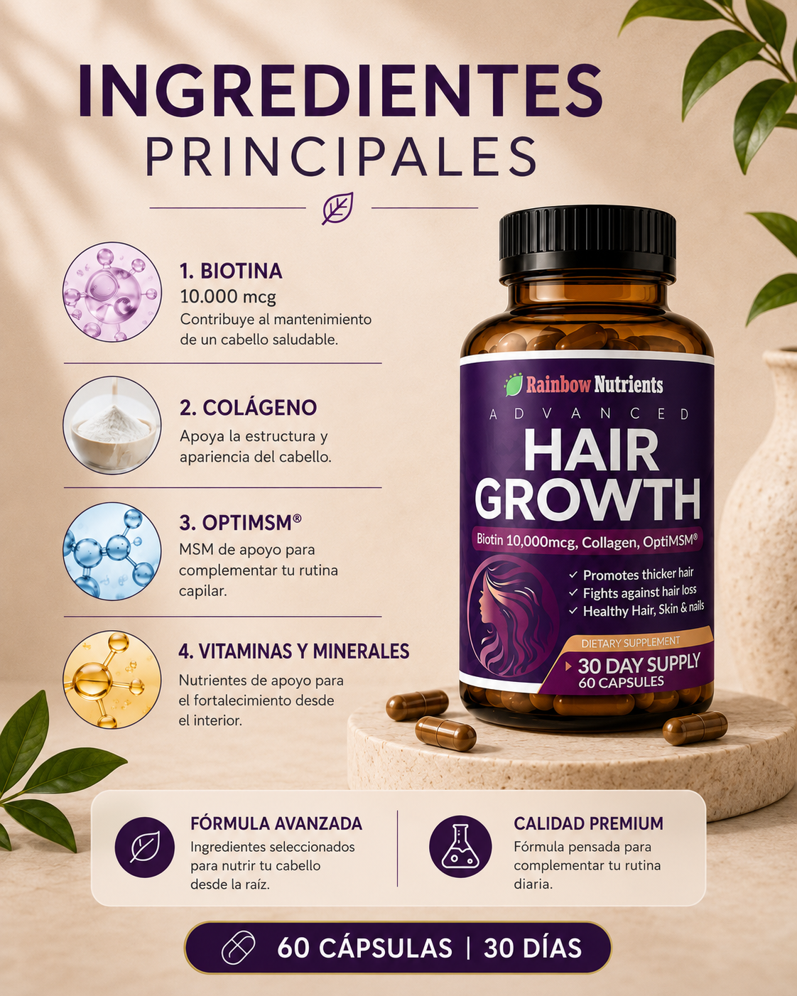 Hair Growth – Suplemento Capilar